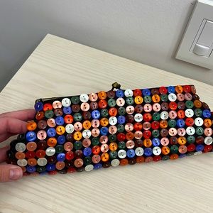 Vintage ALDO Button handbag